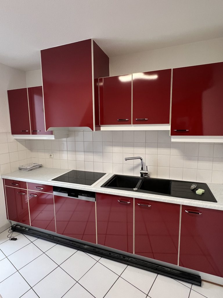 Changement de design pour cette cuisine à la Roberstau proche de Illkirch-Graffenstaden