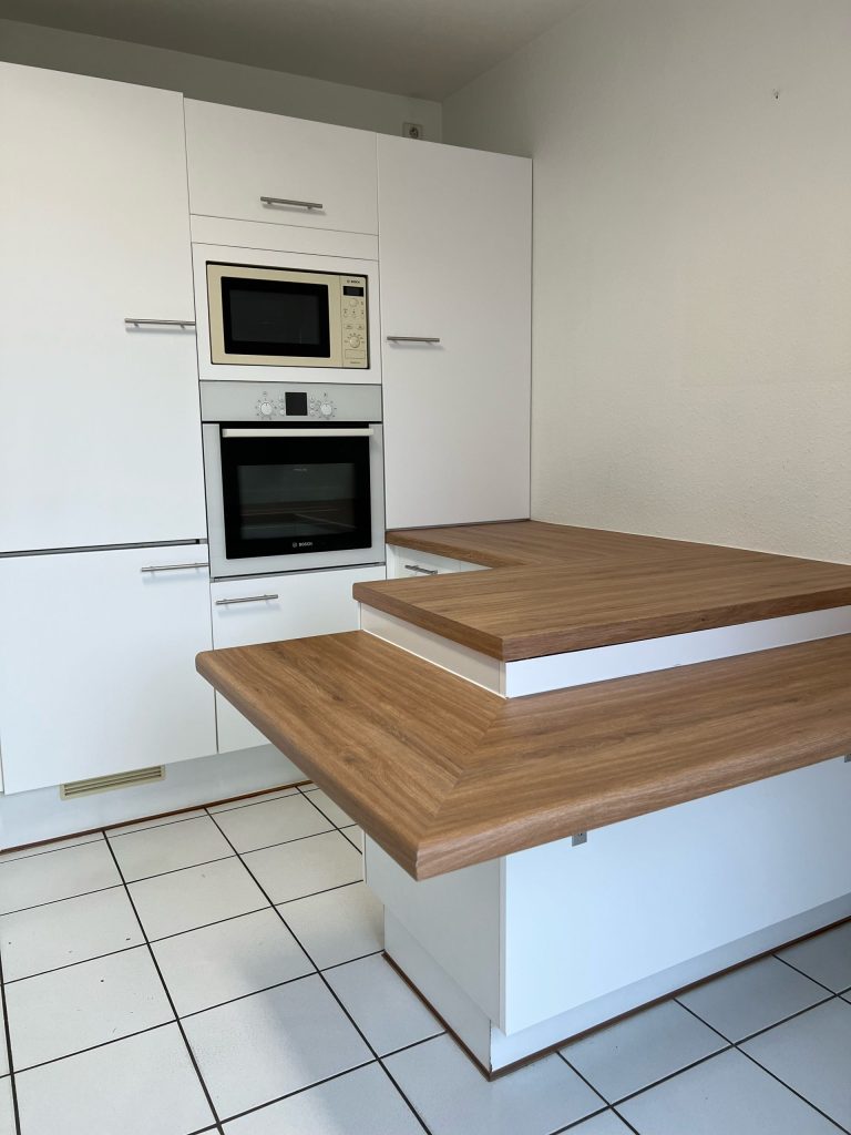 Changement de design pour cette cuisine à la Roberstau proche de Illkirch-Graffenstaden