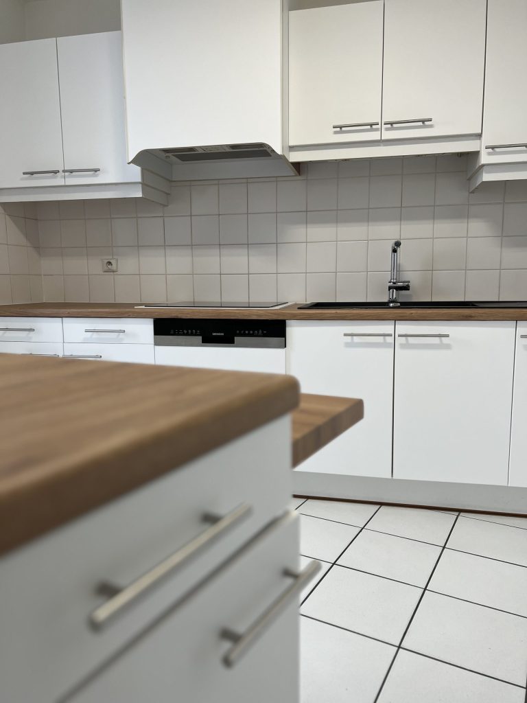 Changement de design pour cette cuisine à la Roberstau proche de Illkirch-Graffenstaden