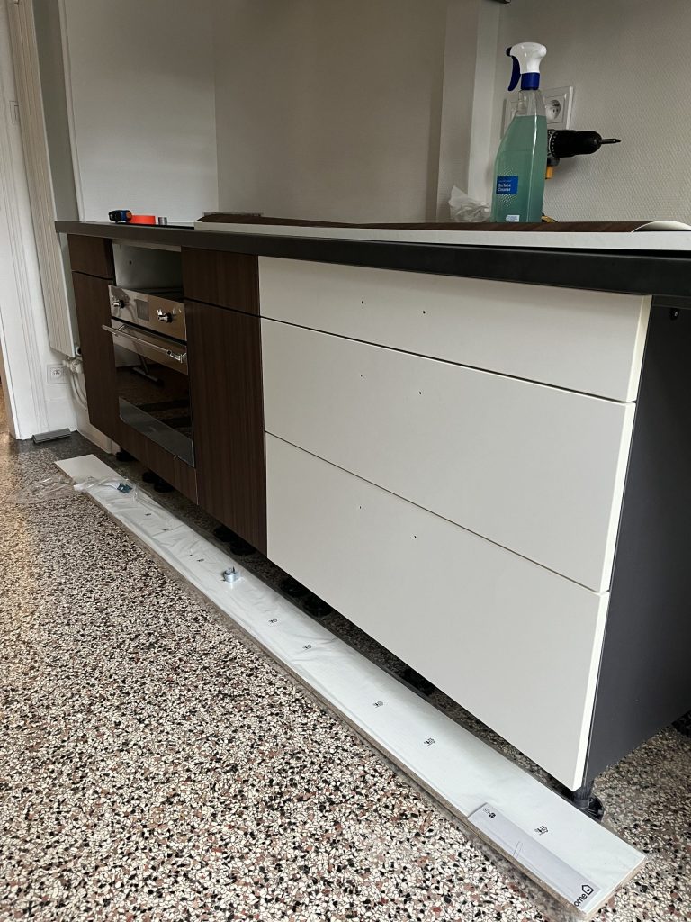 Rénovation cuisine en effet bois, quartier Neudorf à Strasbourg